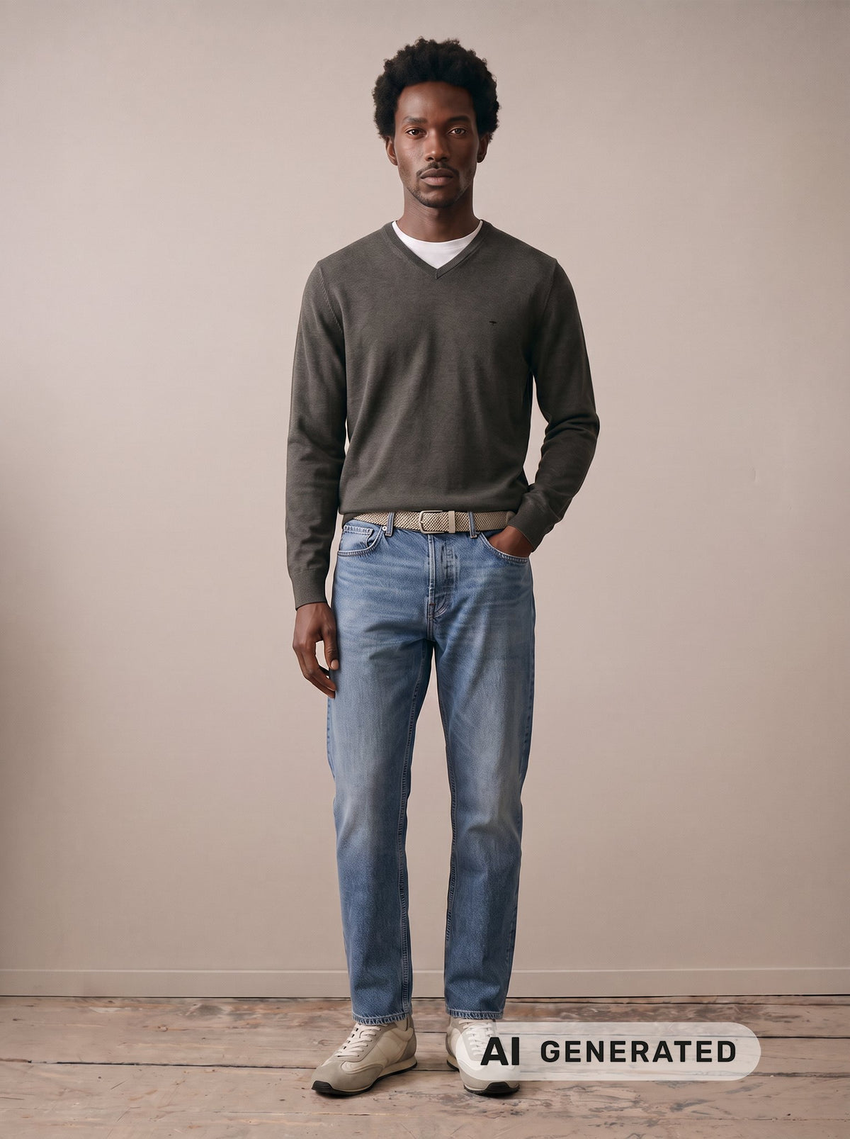 Fynch-Hatton Herren Pullover Cypress