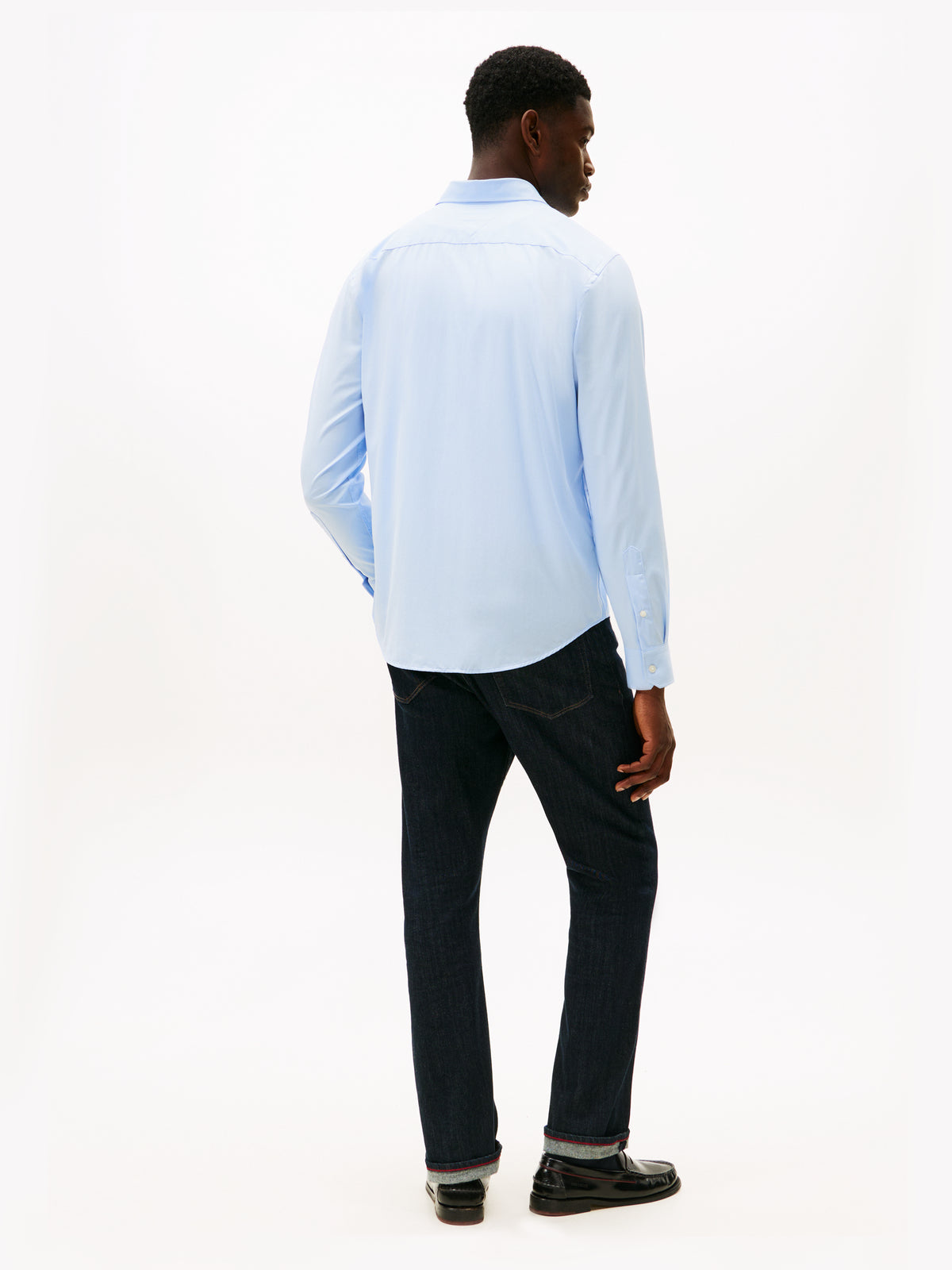 Tommy Hilfiger Herren Hemden Cq Blue
