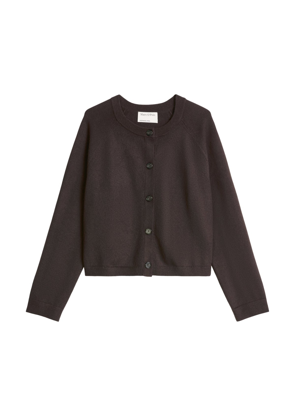 Marc O'Polo Damen Strickjacken Burnt Coffee