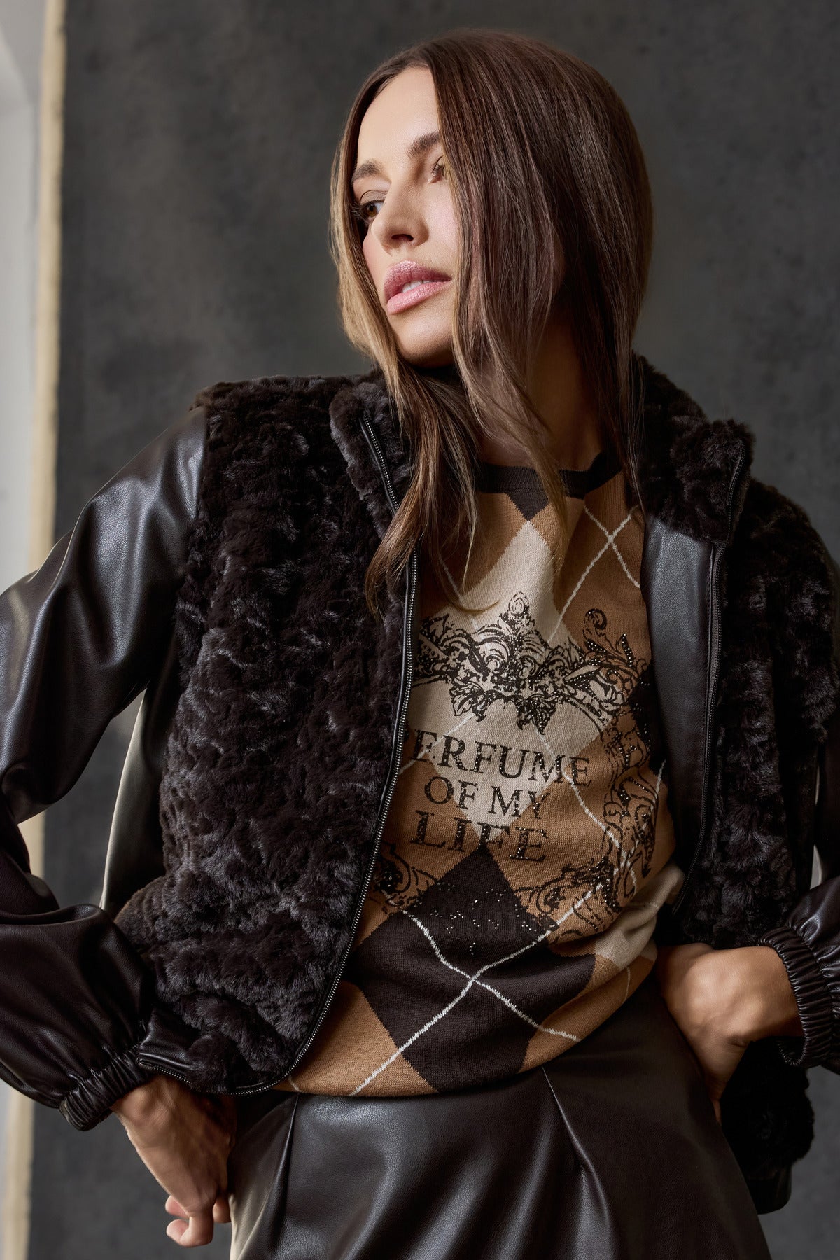 Monari Damen Jacken  Black Coffe