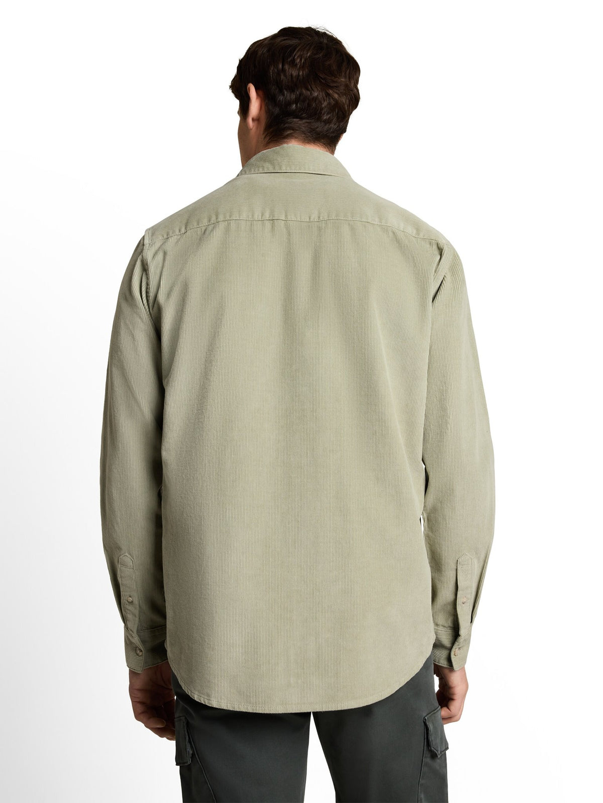 Tom Tailor Herren Hemden lang Iron Mint