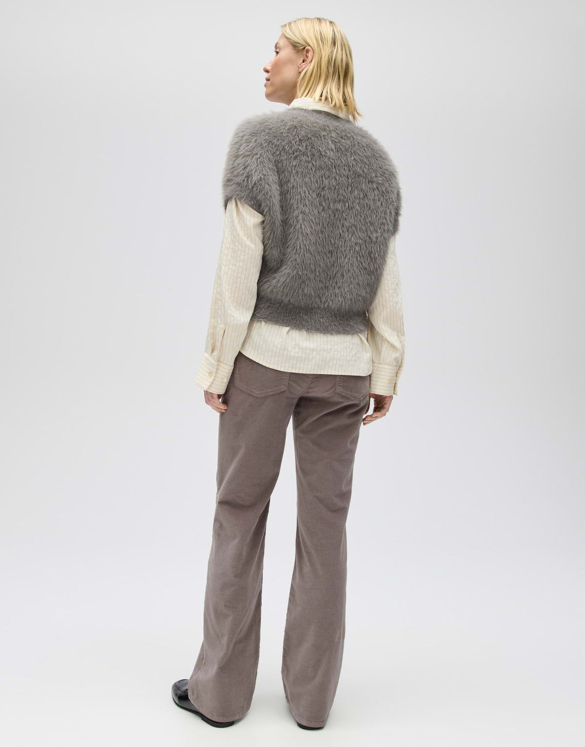 Opus Damen Pullover Warm Greige