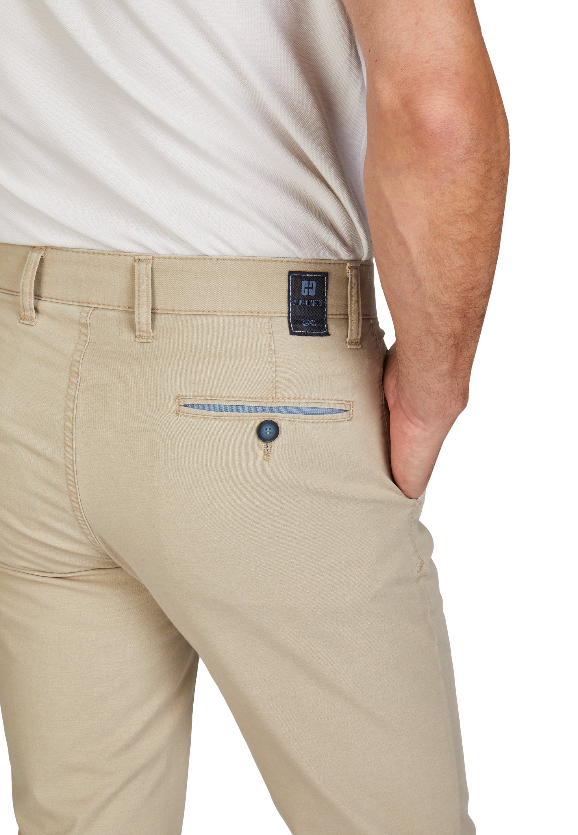 Hinrichs Herren Hosen Beige