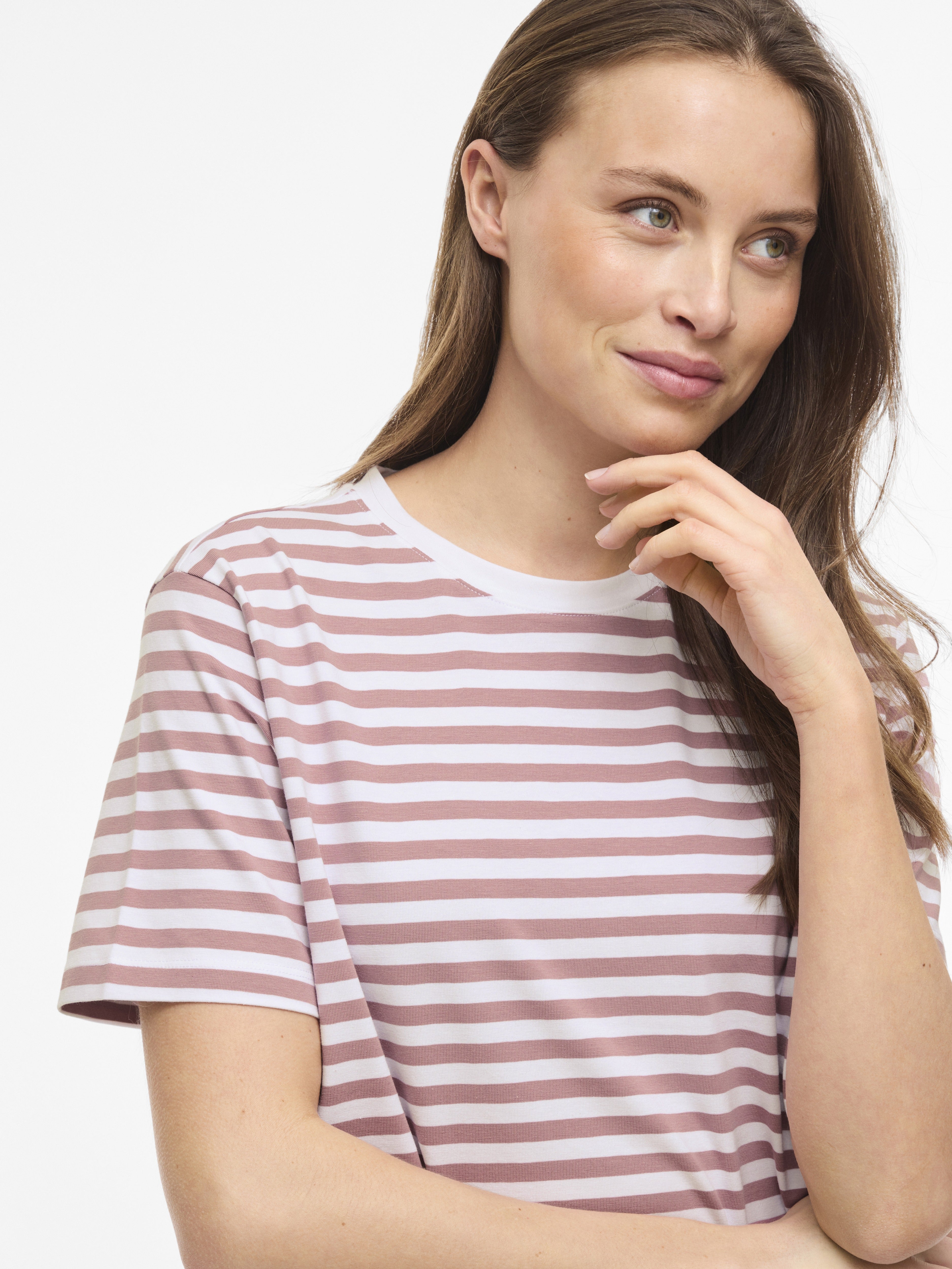 Vila Damen T-Shirts Nostalgia Rose/