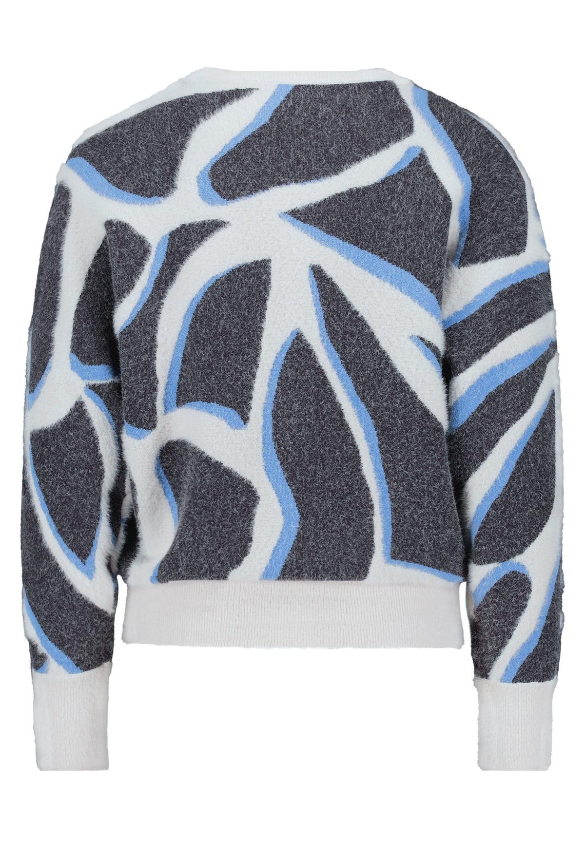 Betty & Co Damen Pullover Grey/Cream
