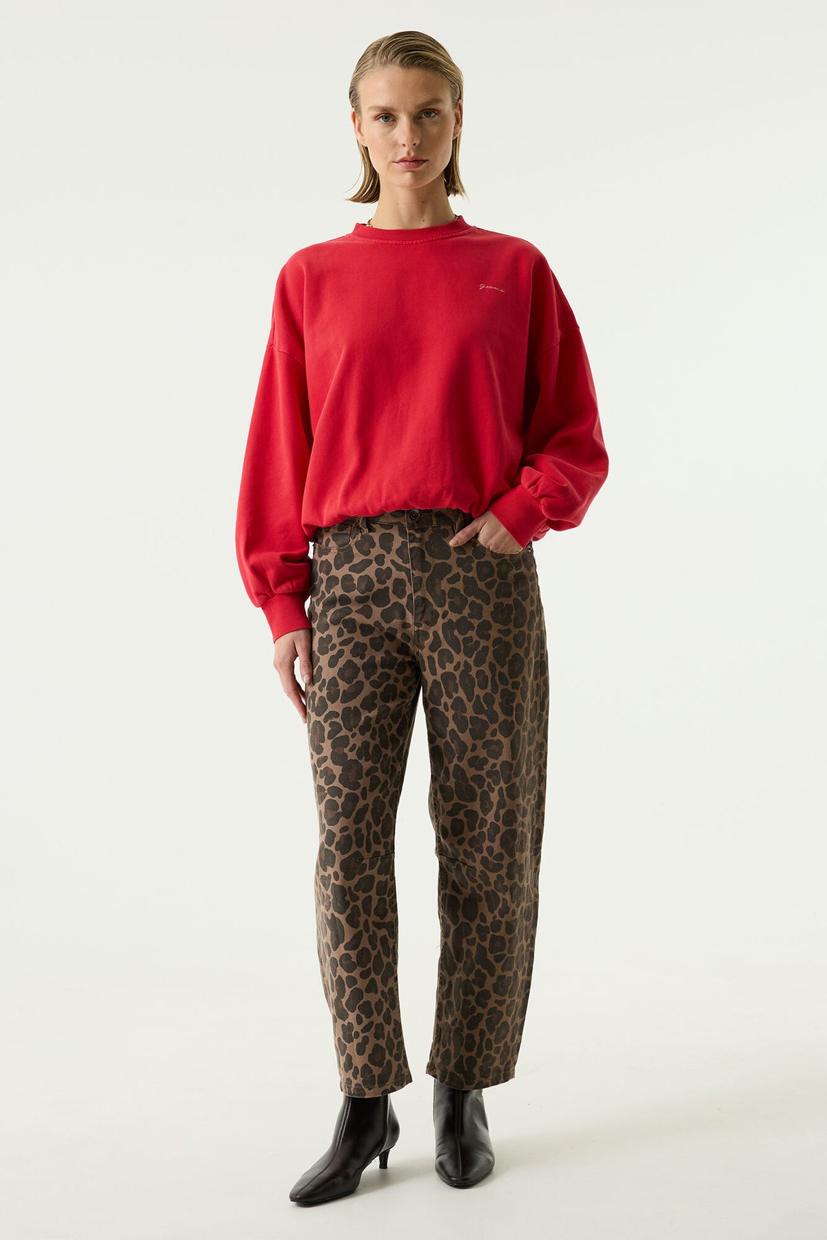 Garcia Damen Hosen Black
