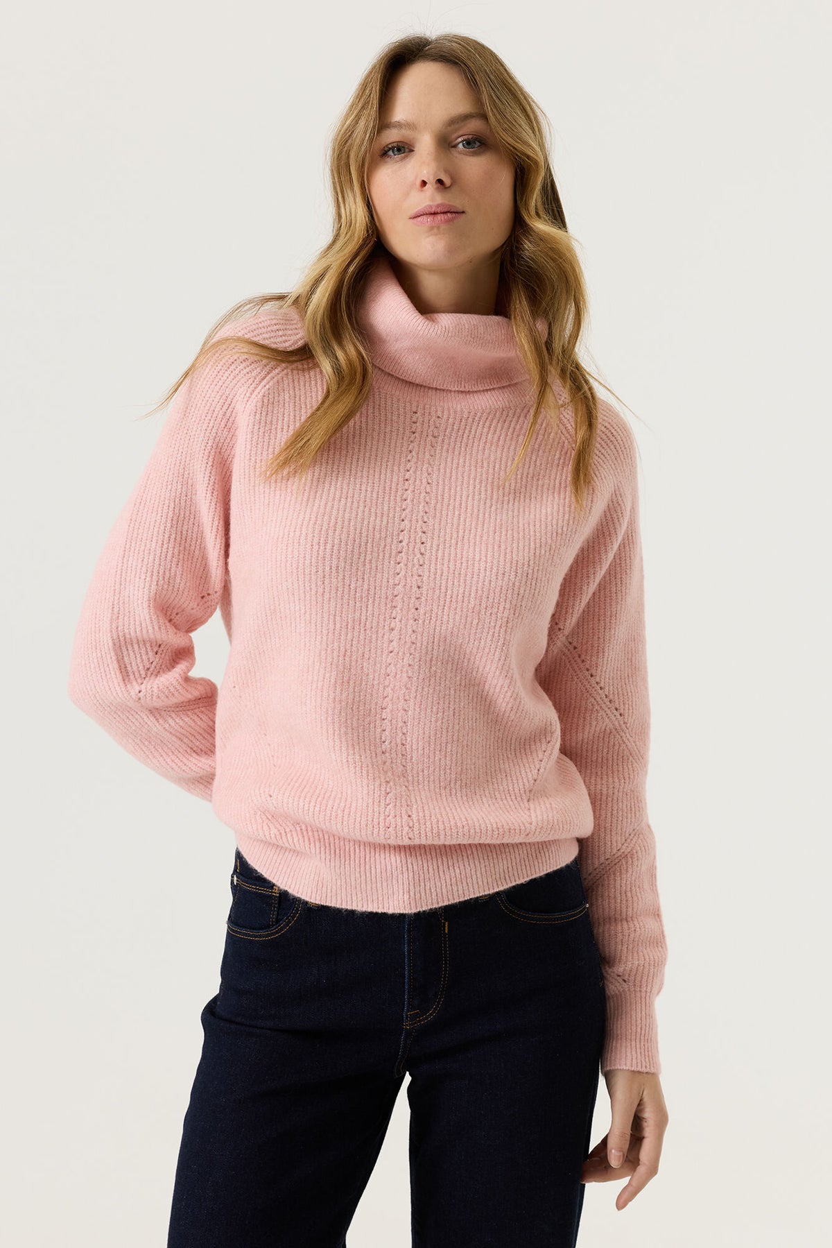 Garcia Damen Strickjacken Dusty Pink