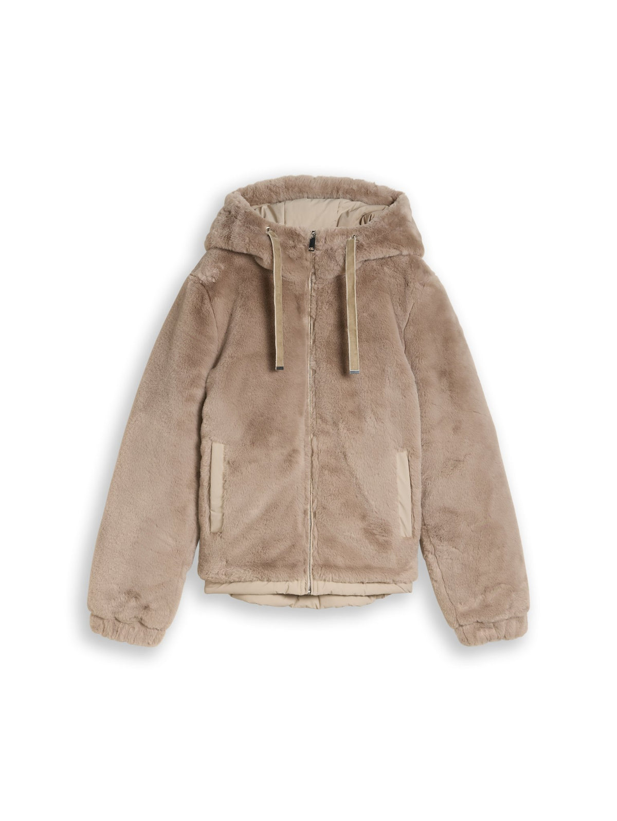 Tom Tailor Damen Jacken Soft Taupe Grey