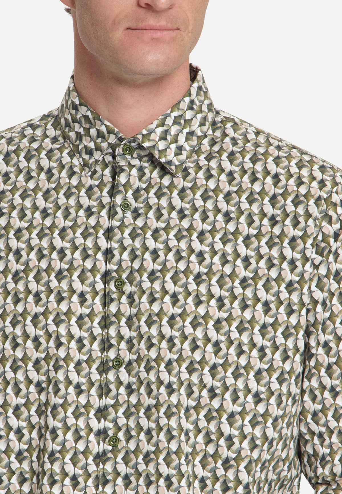 No Excess Herren Hemden Moss