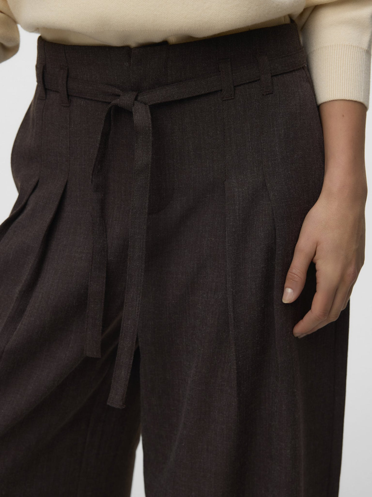 Vero Moda Damen Hosen Chocolate Torte