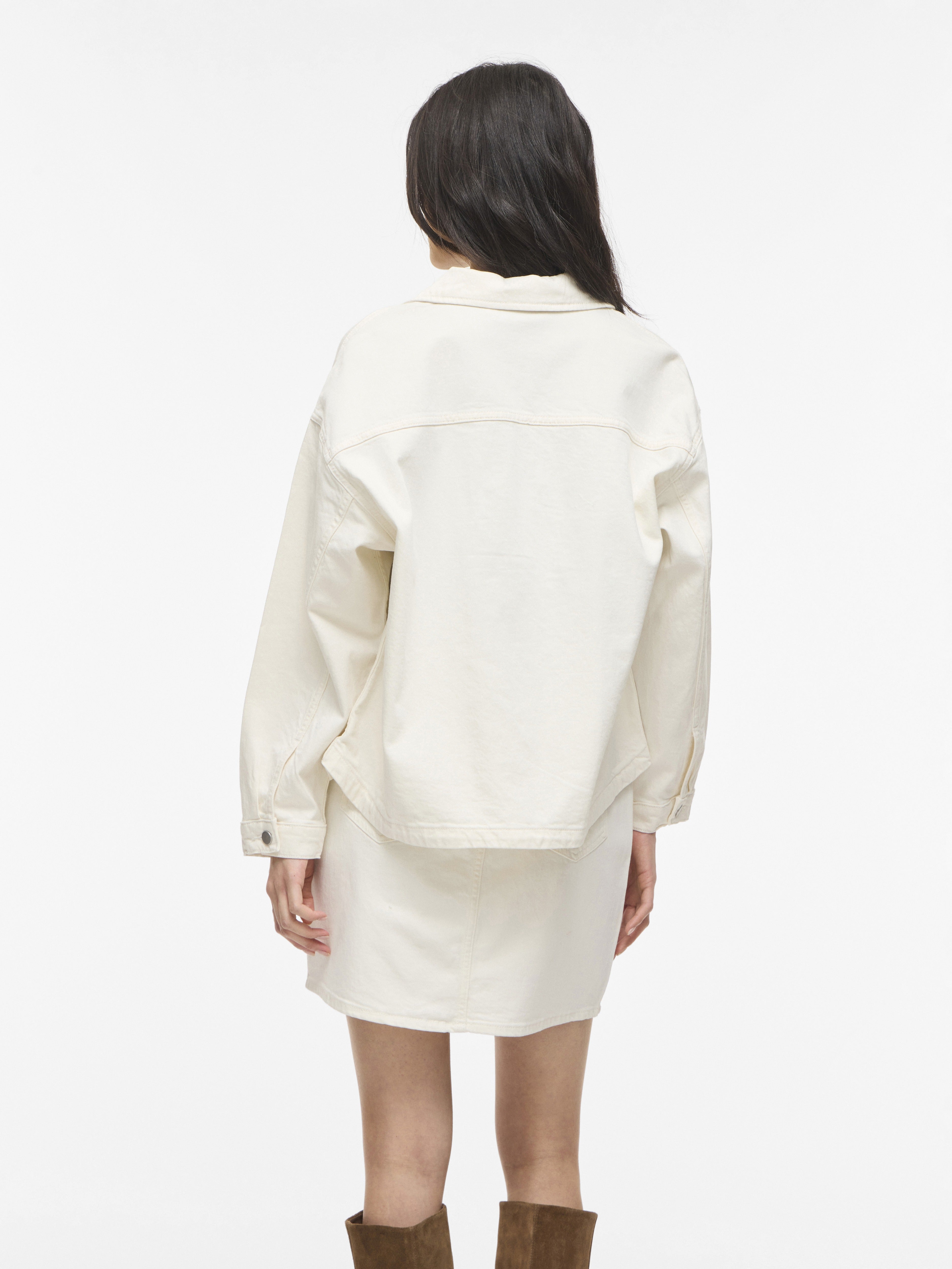 Jacke - Cloud Dancer Denim
