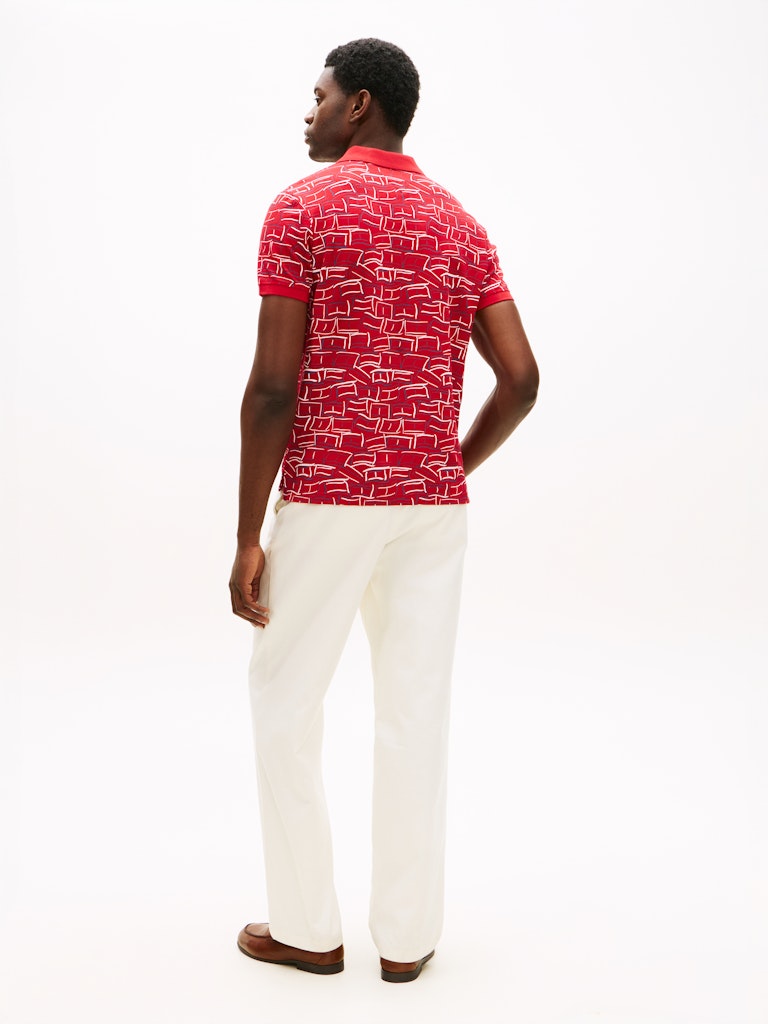 Tommy Hilfiger Herren Polo-Shirts Kq Red