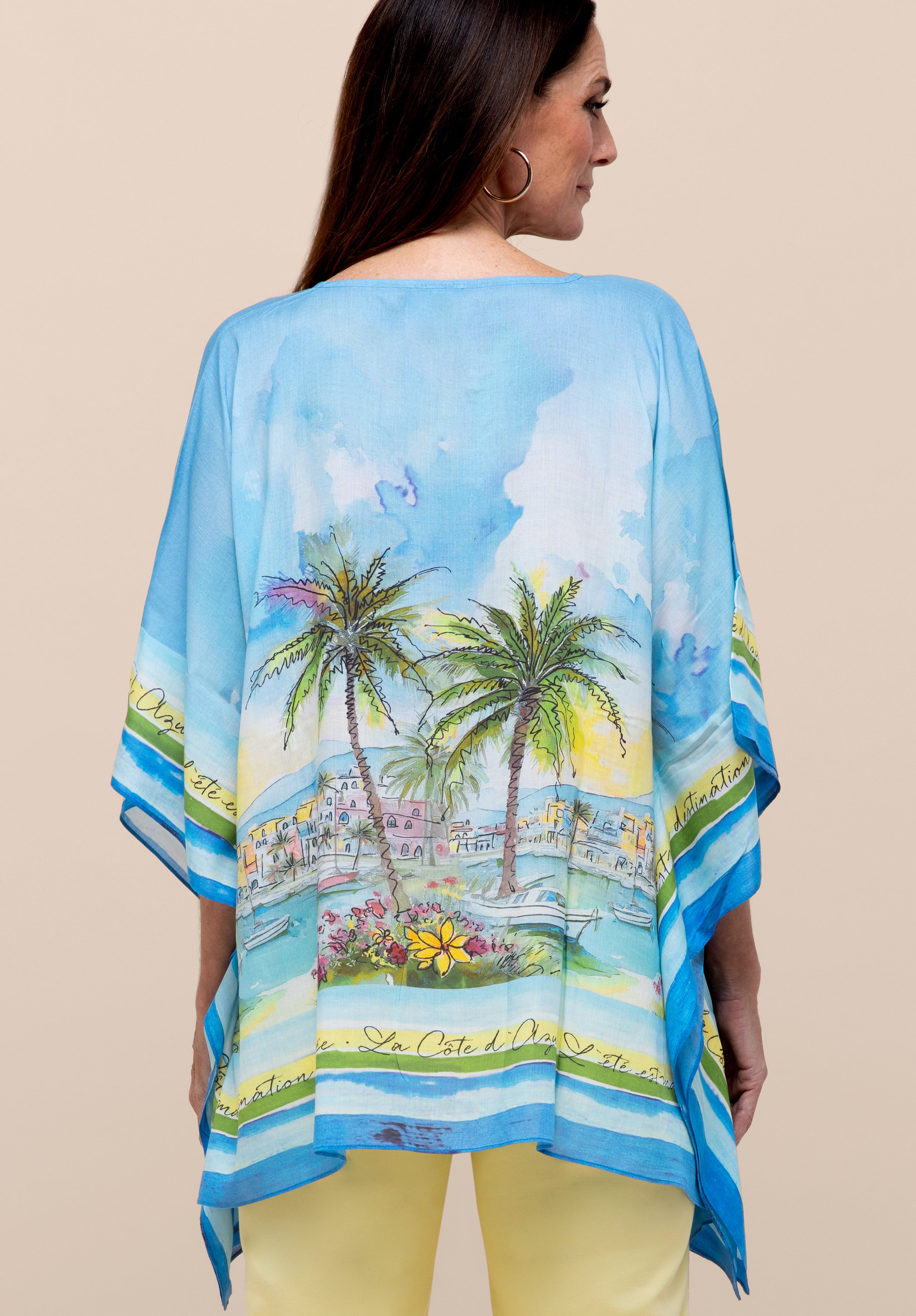 Bianca Damen Blusen Blue Mix