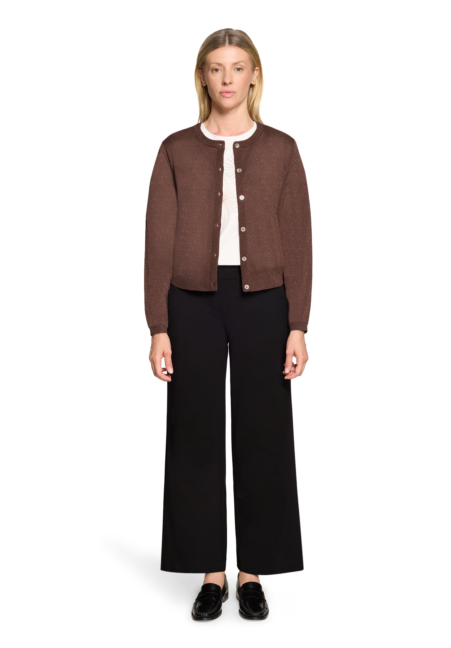 Betty & Co Damen Strickjacken Tiramisu