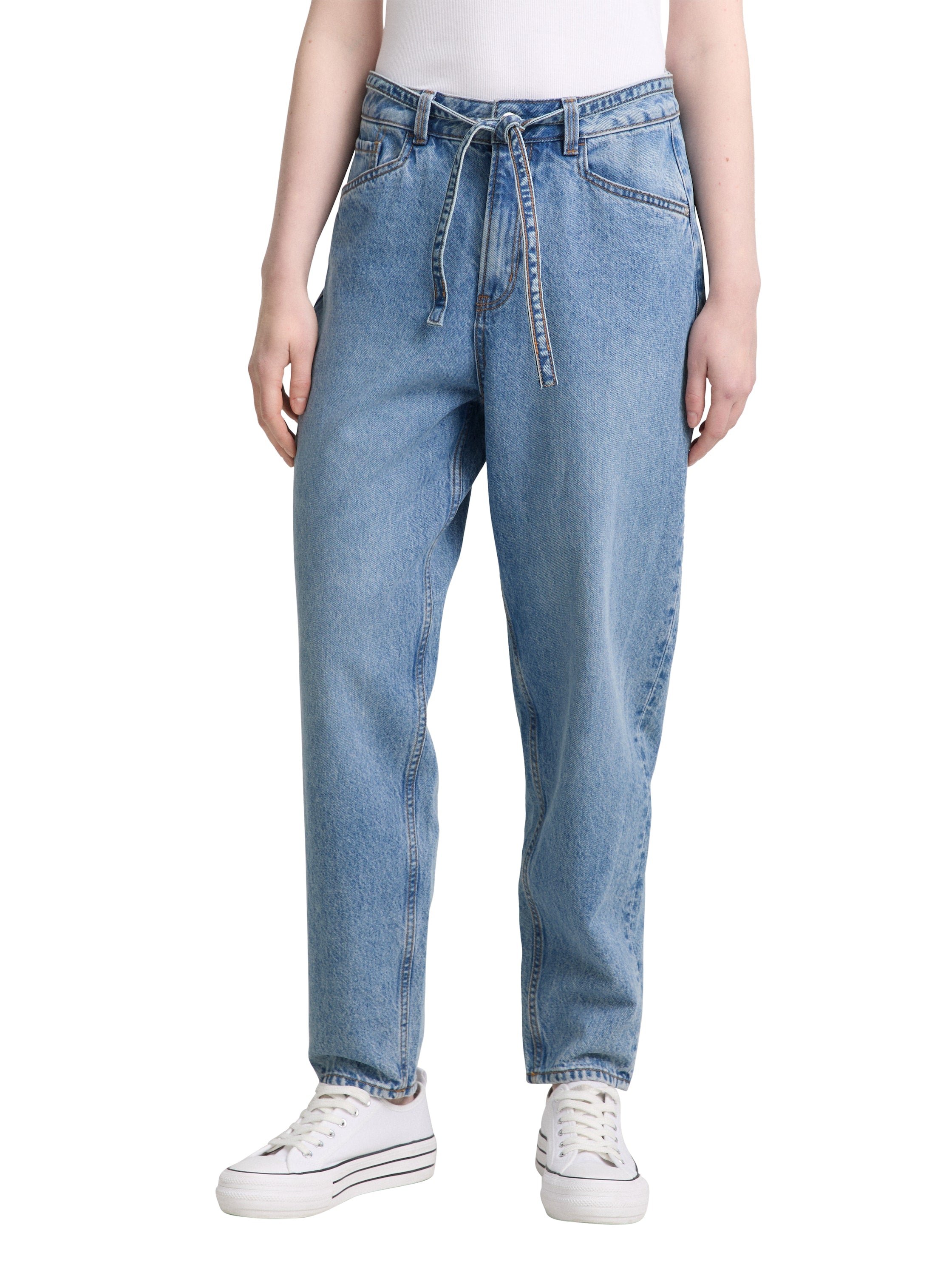 Tom Tailor denim Damen Hosen Used Mid Stone