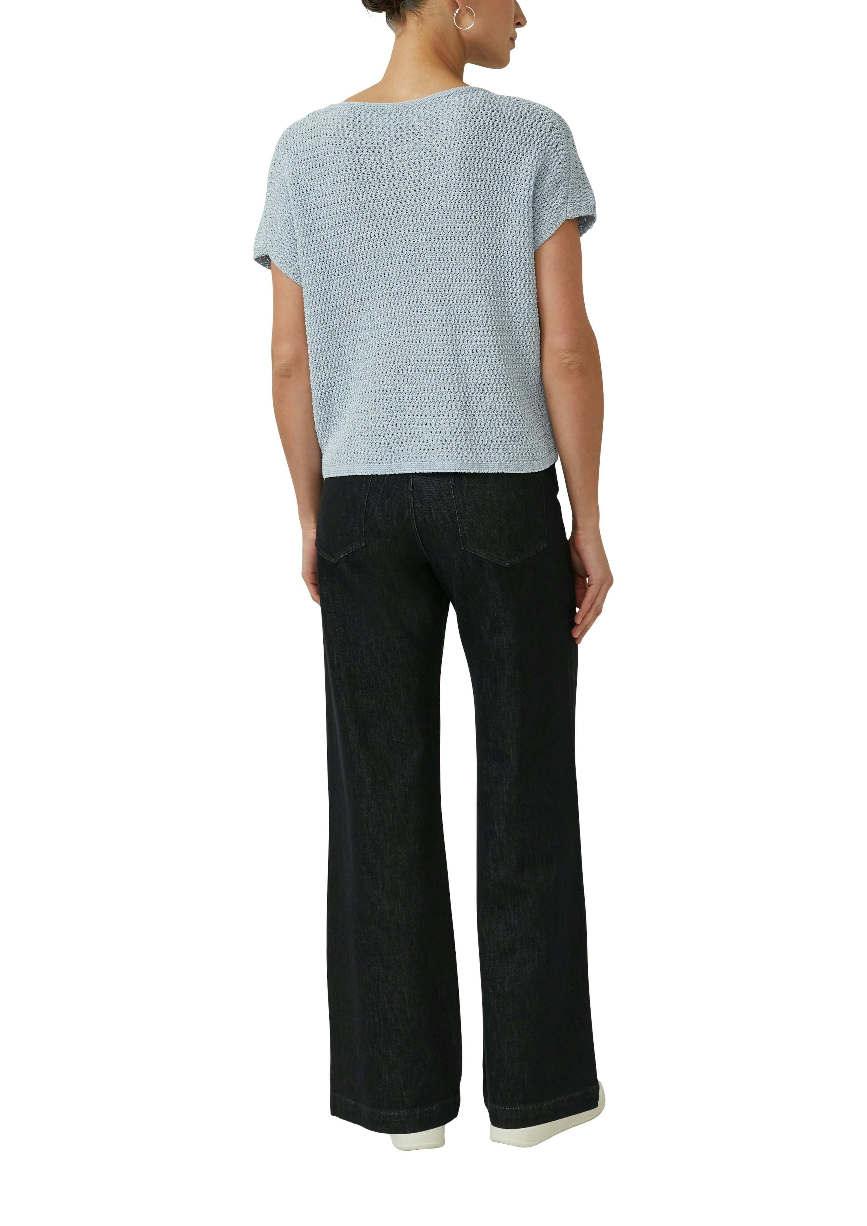 S. Oliver black Damen Pullover Blue