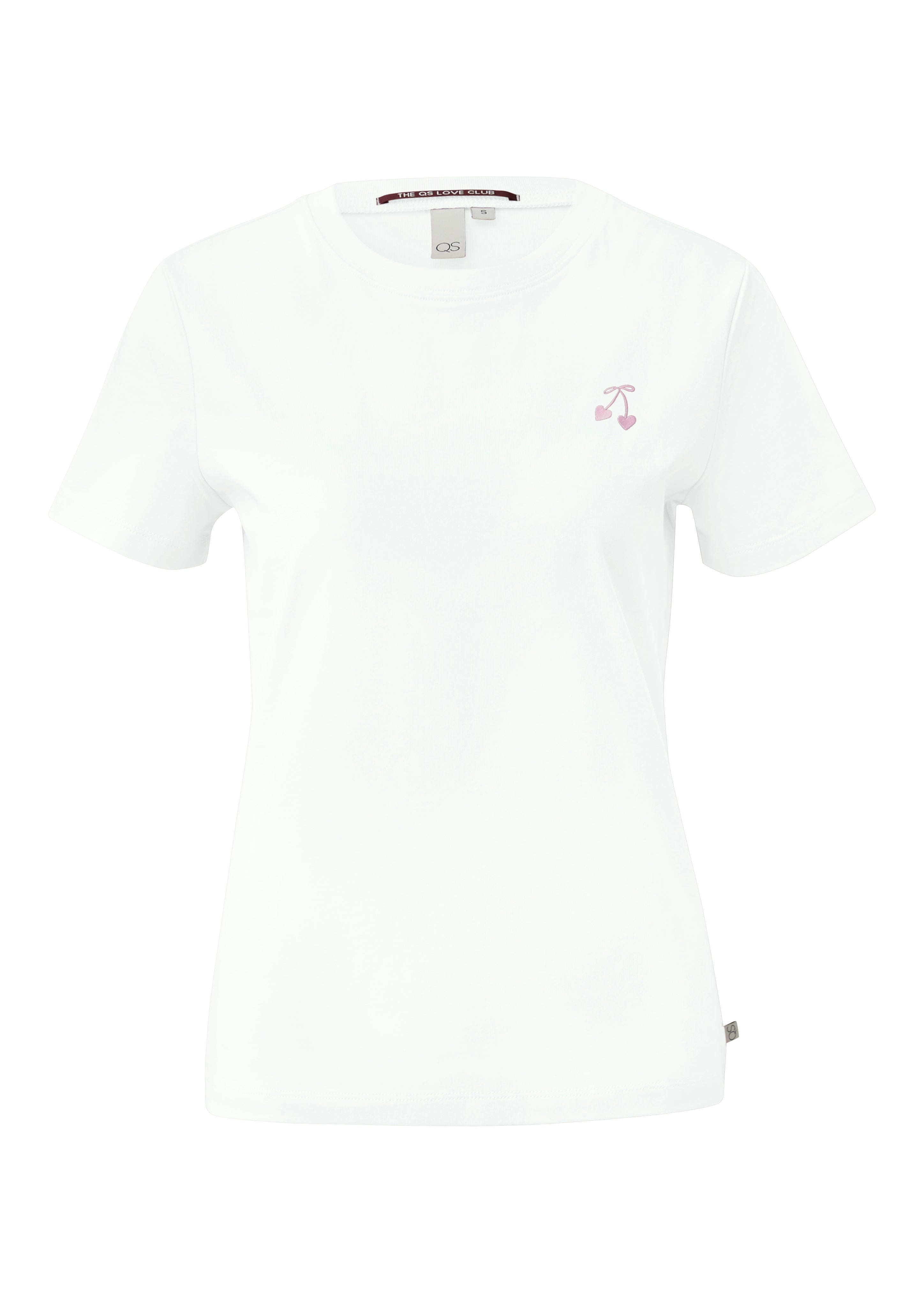 QS by S.Oliver Damen T-Shirts White
