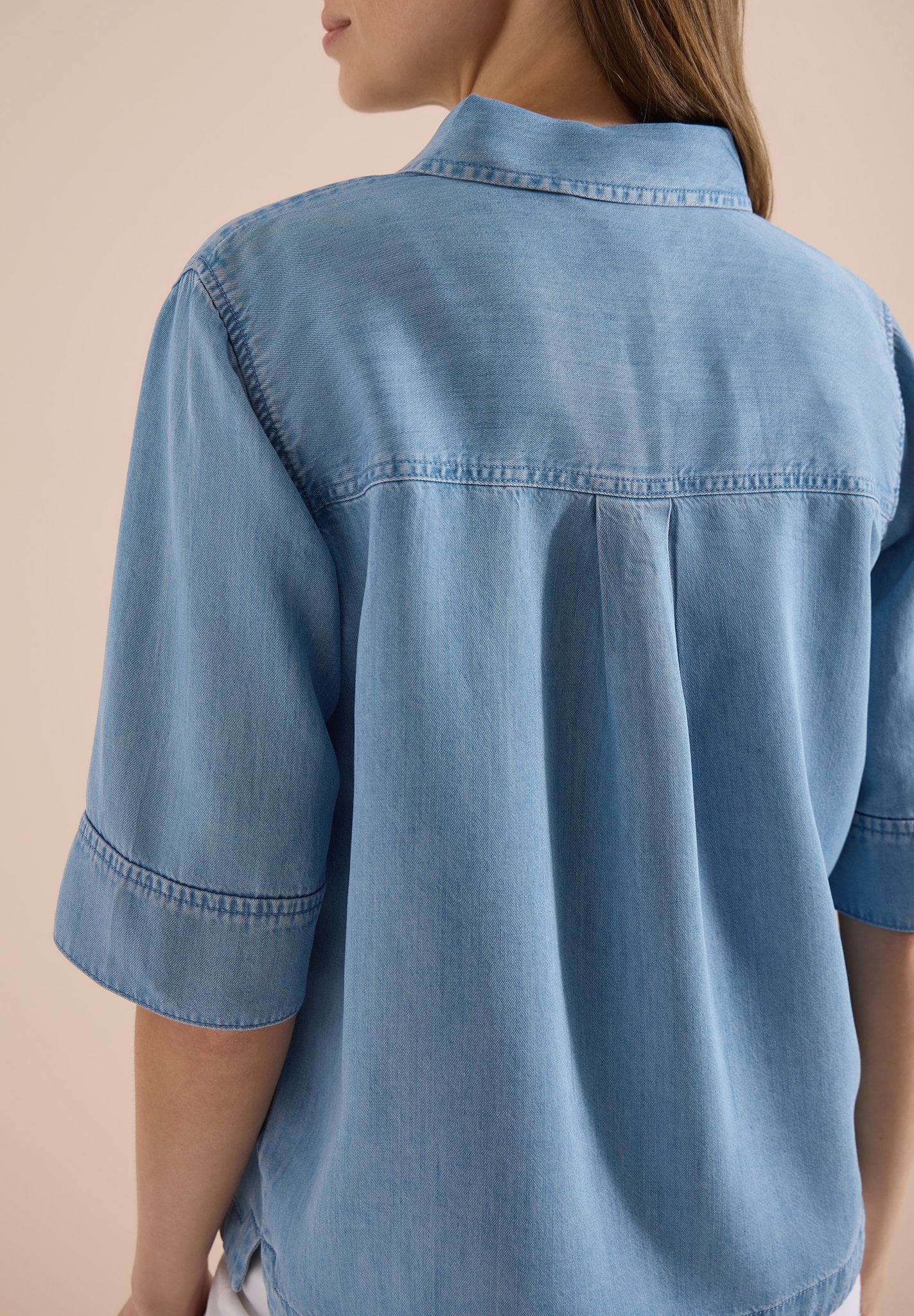 Cecil Damen Blusen  Light Blu