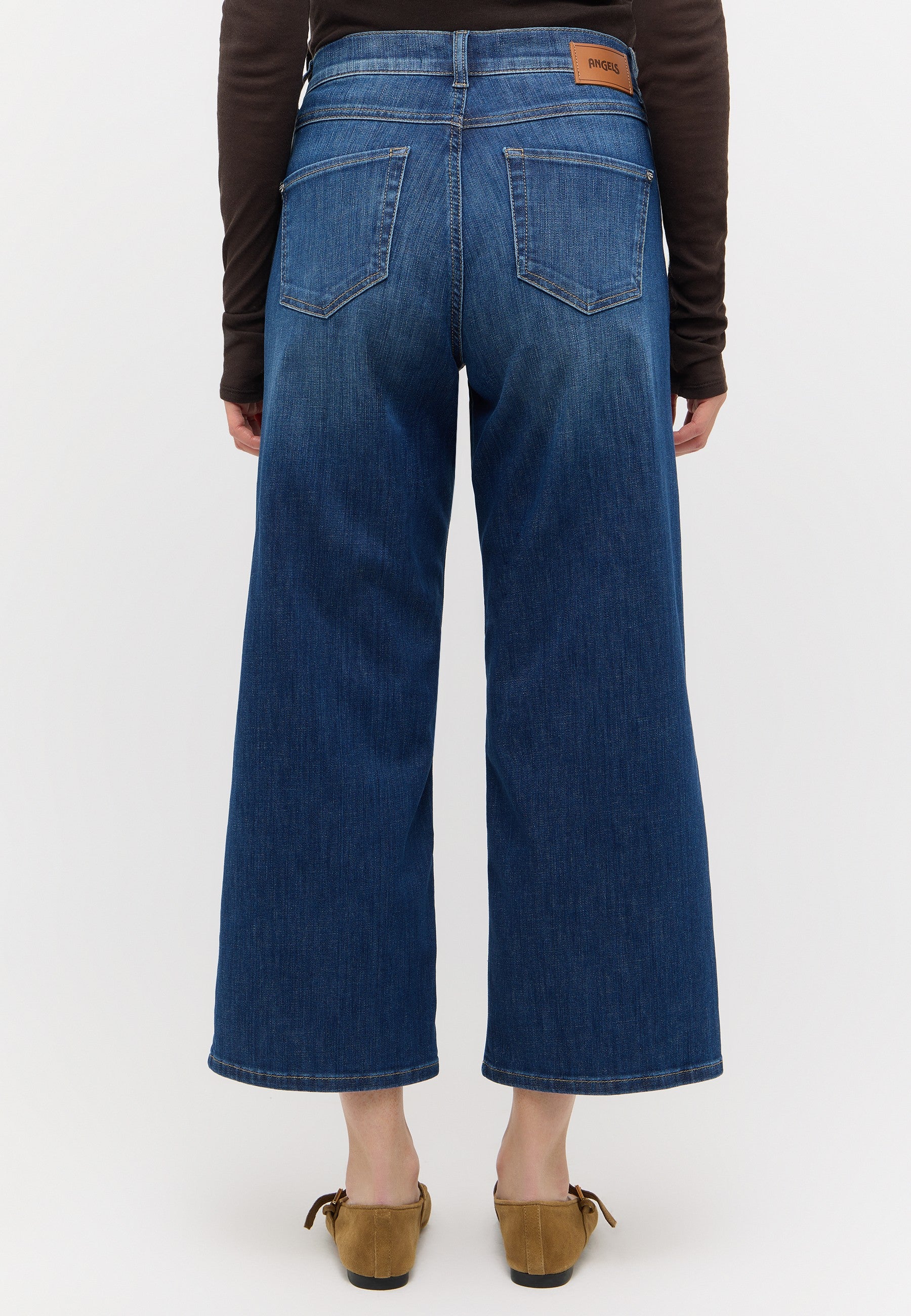 Angels Damen Jeans  Mid Blue Us