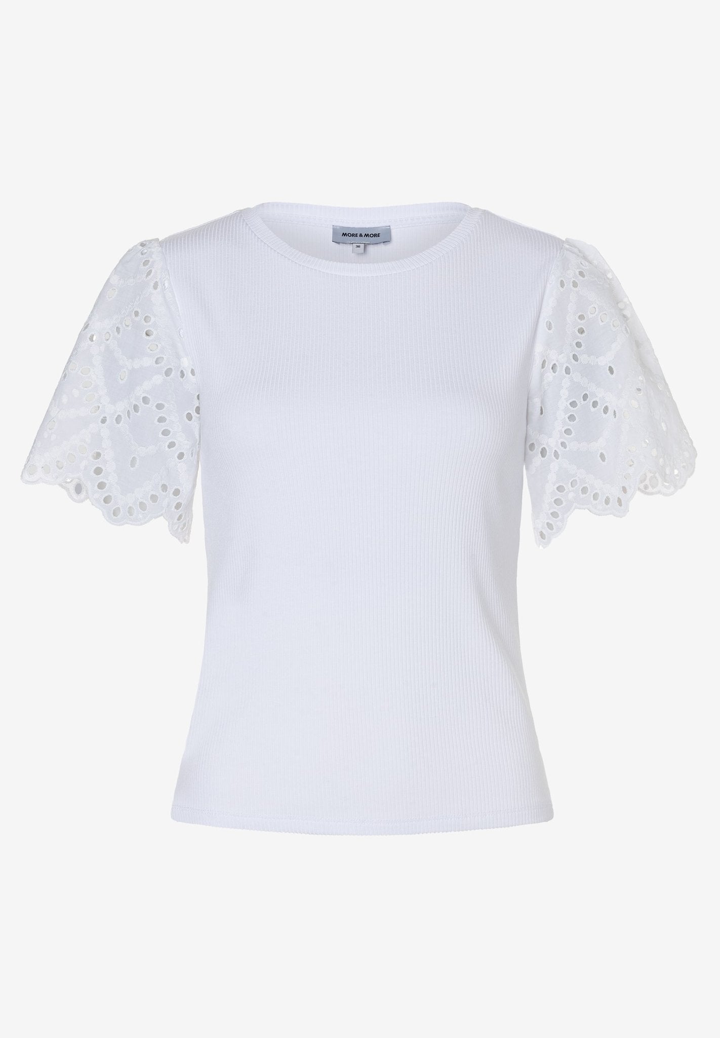 More & More Damen T-Shirts White