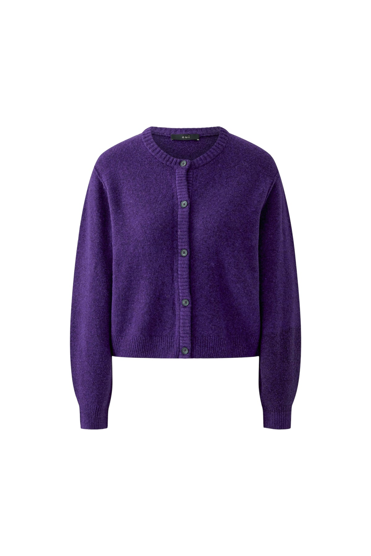 Oui Damen Strickjacken  Ultra Viol