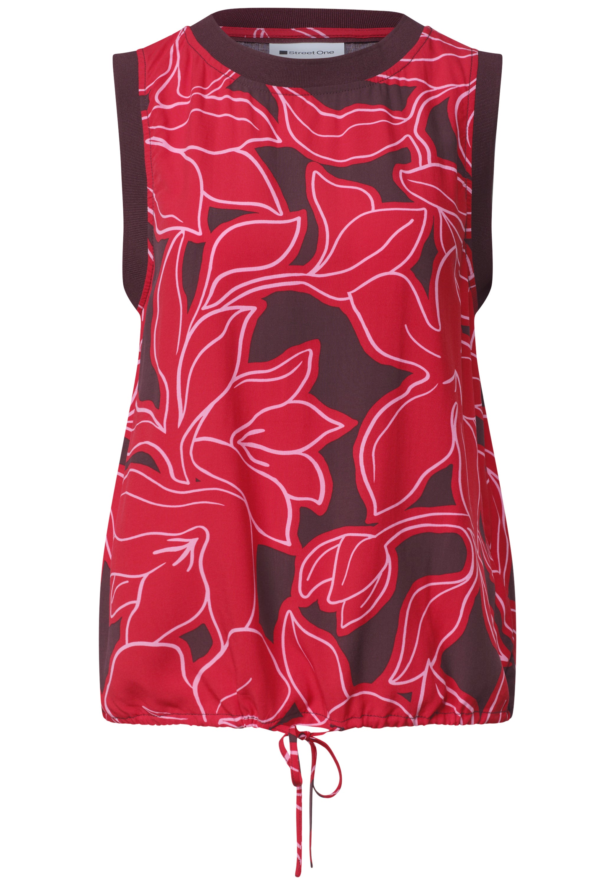 Street One Damen Blusen  Salsa Red