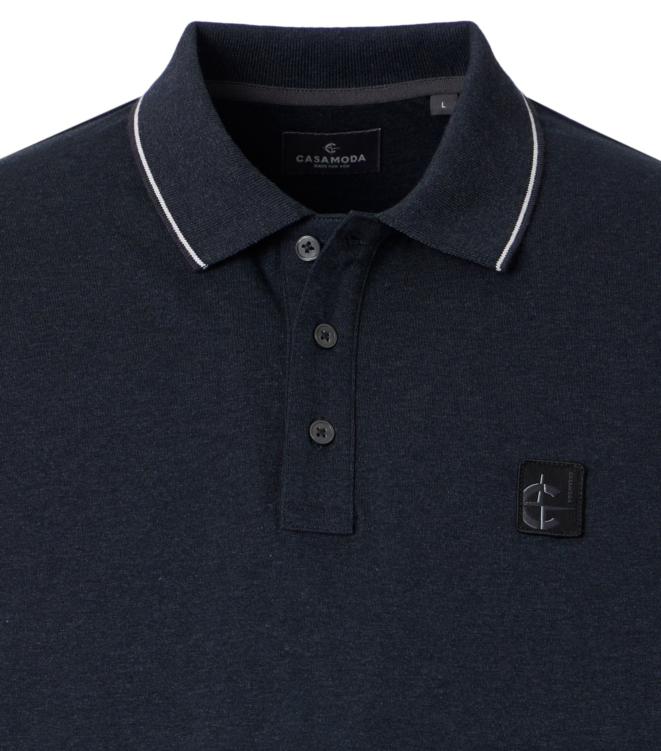 Casa Moda Herren Polo-Shirts  Blau