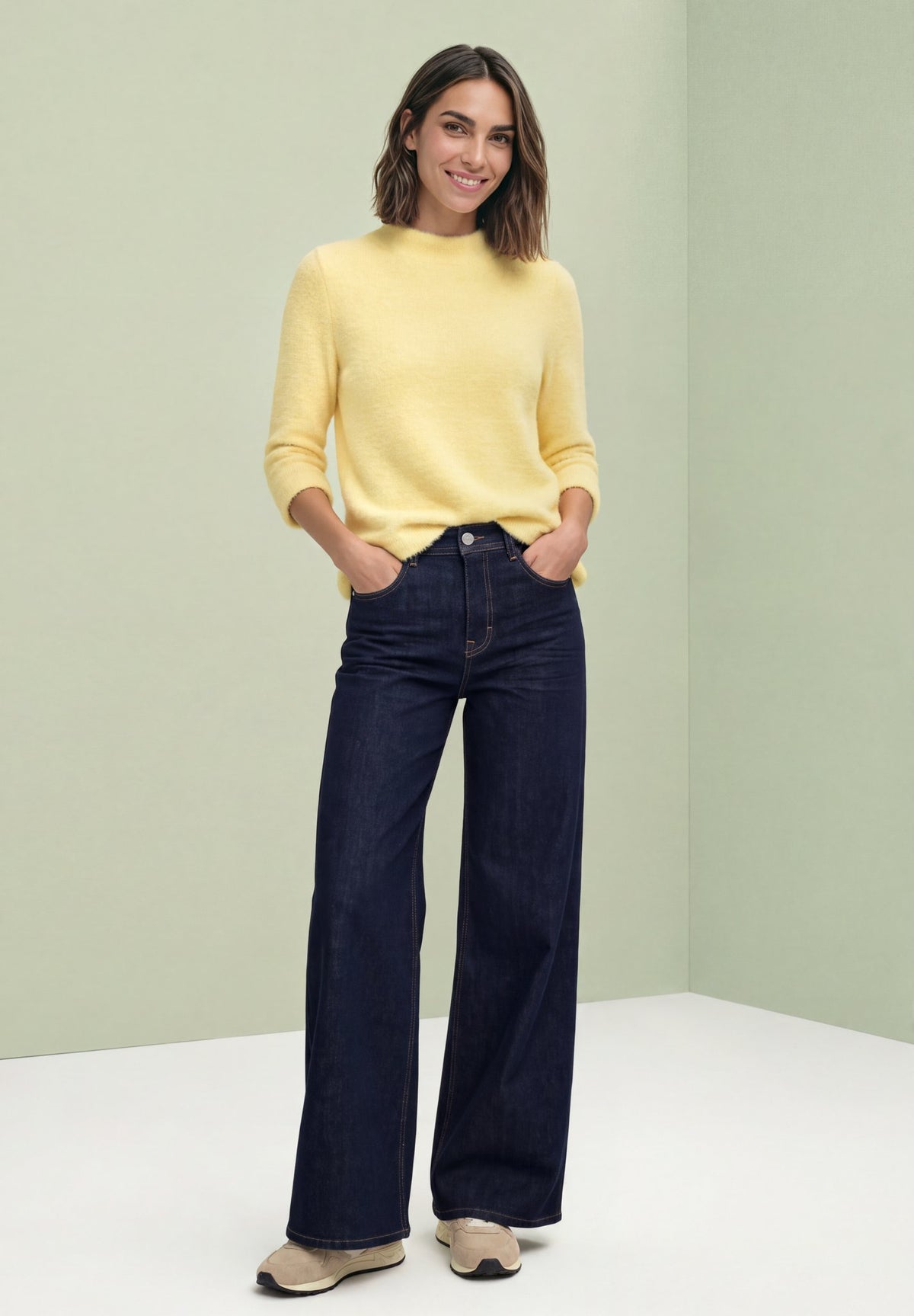 Street One Damen T-Shirts Sunbeam Y