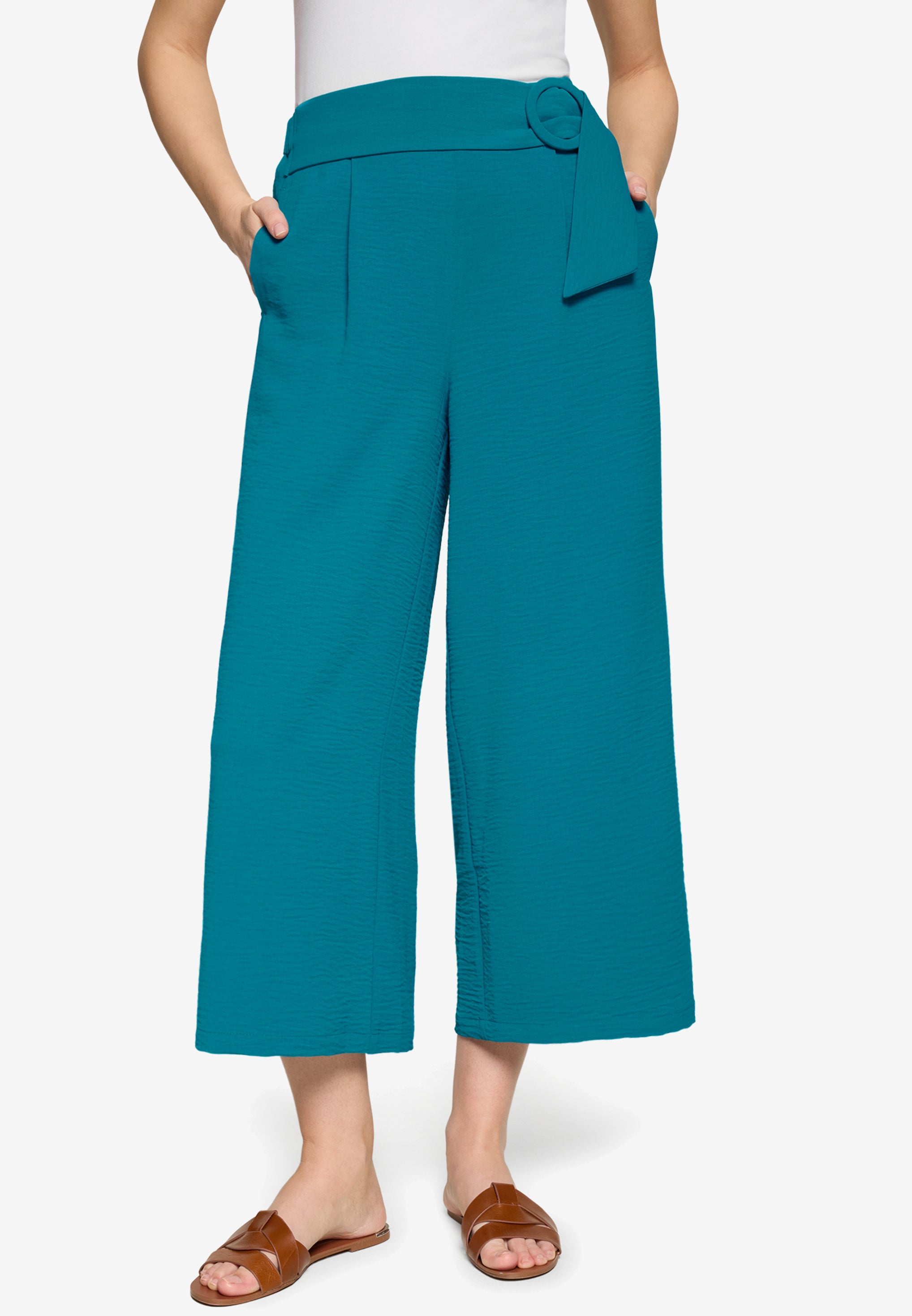 Zero Damen Hosen Deep Lagoon