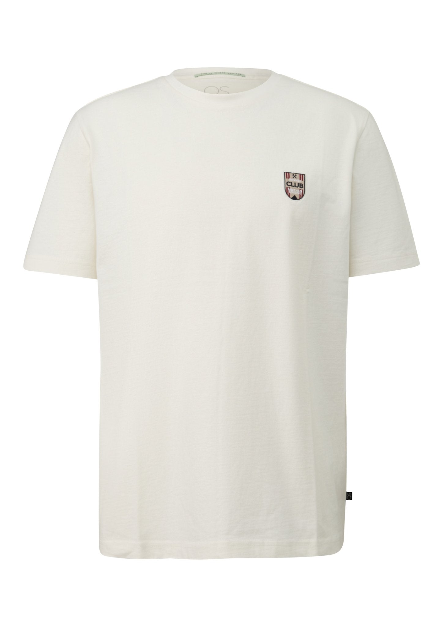 QS by S.Oliver Herren T-Shirts kurz  White