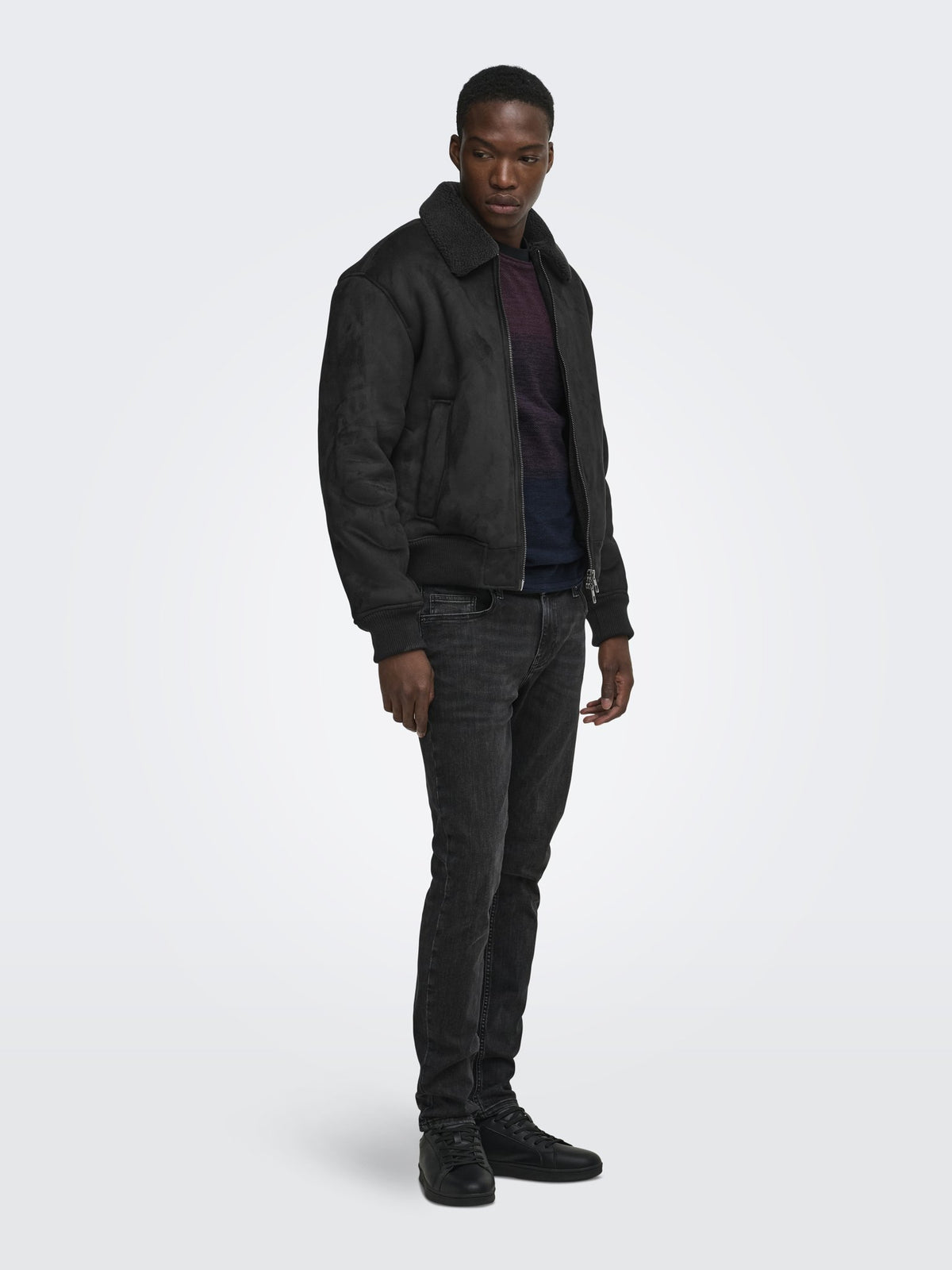 Only & Sons Herren Jacken Black