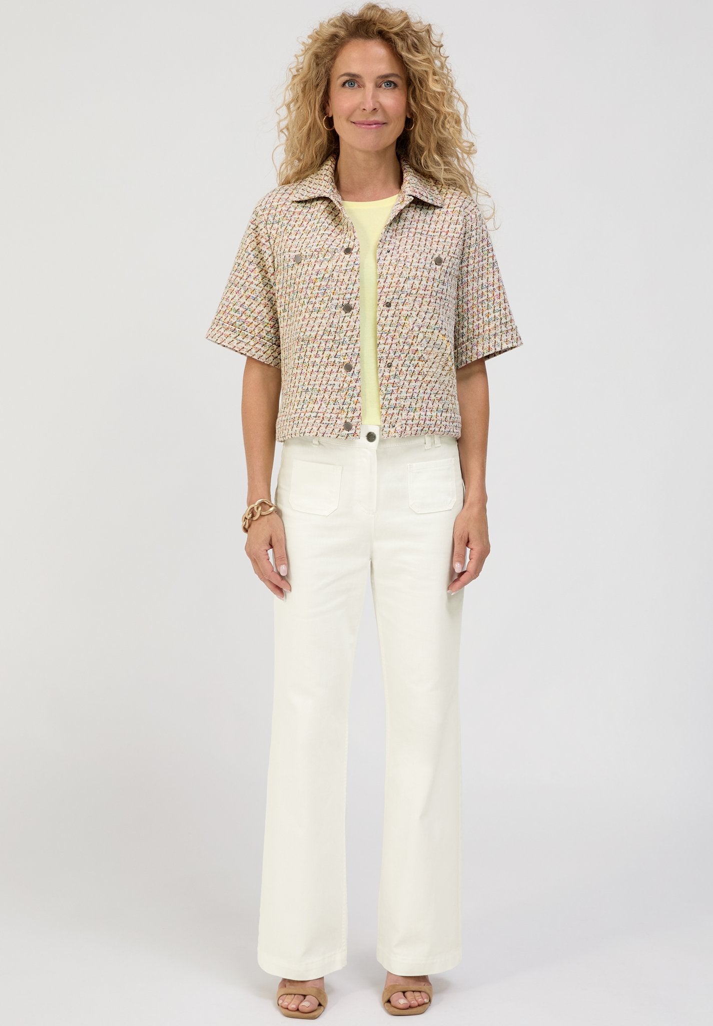 Bianca Damen T-Shirts Vanilla
