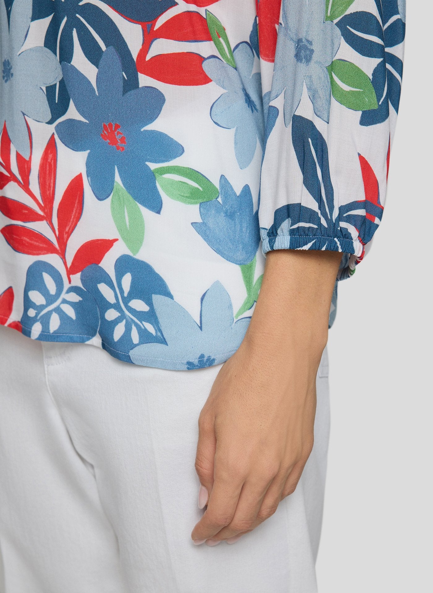 Rabe Damen Blusen Himmelblau