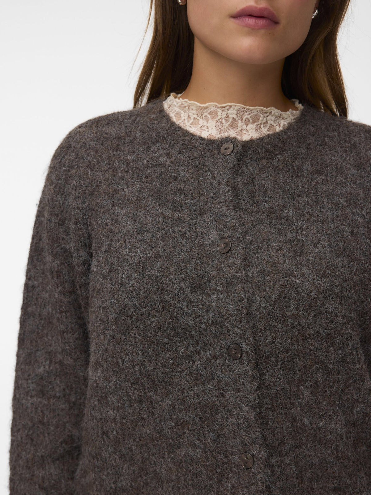 Vero Moda Damen Strickjacken Chocolate Torte