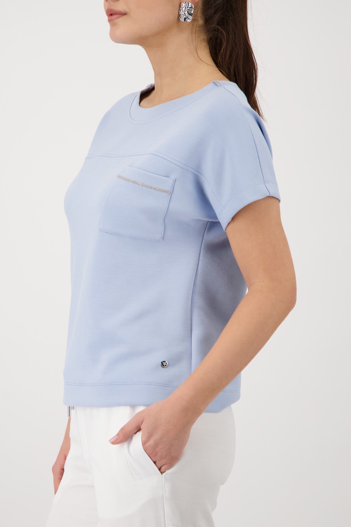 Monari Damen T-Shirts  Sea Side
