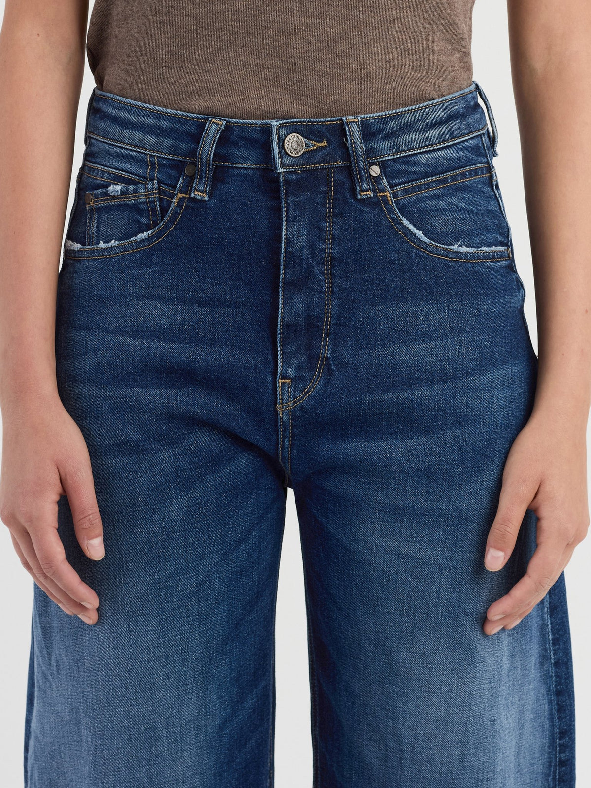 Gang Damen Jeans  Midblue De