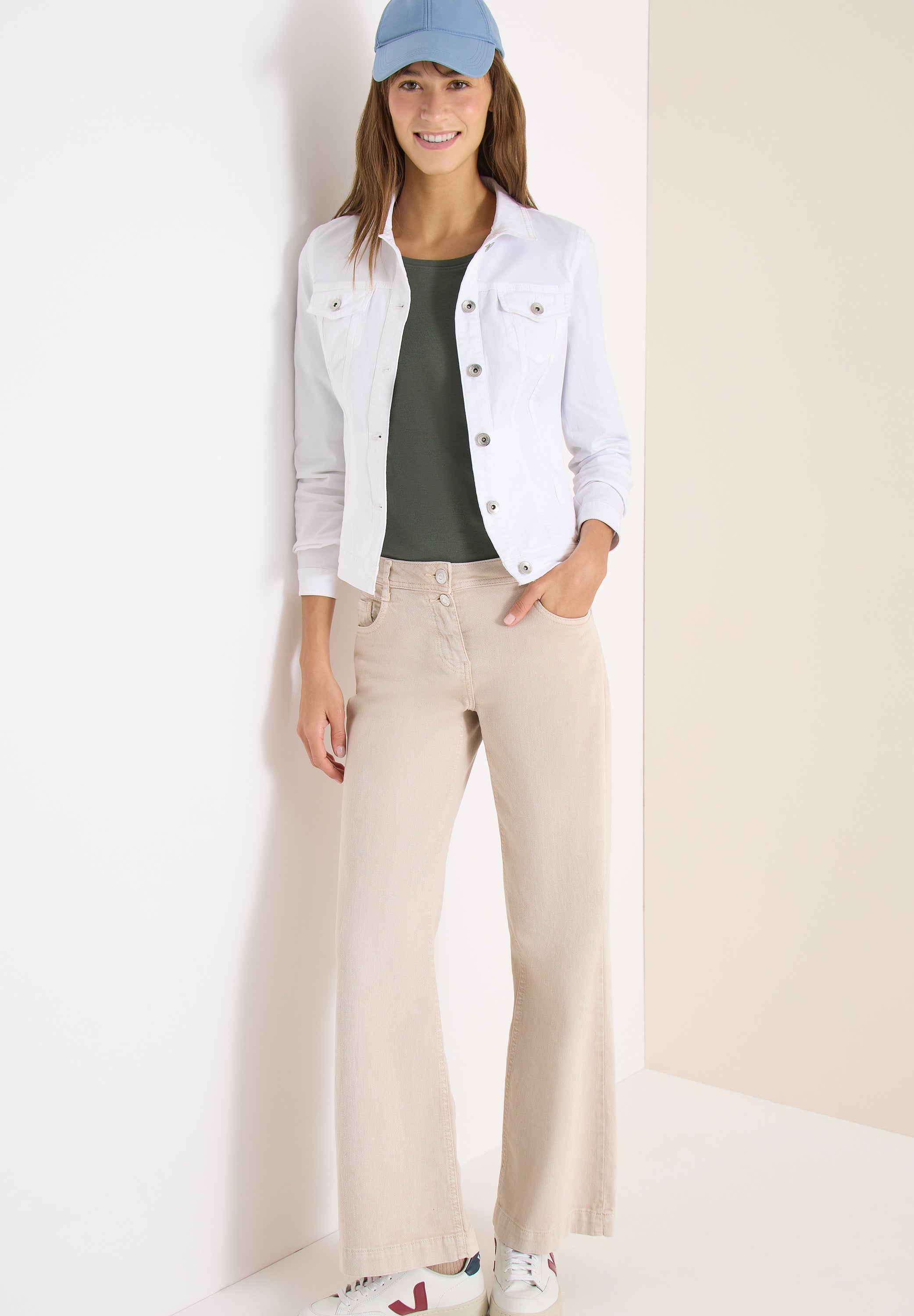 Cecil Damen Blazer White