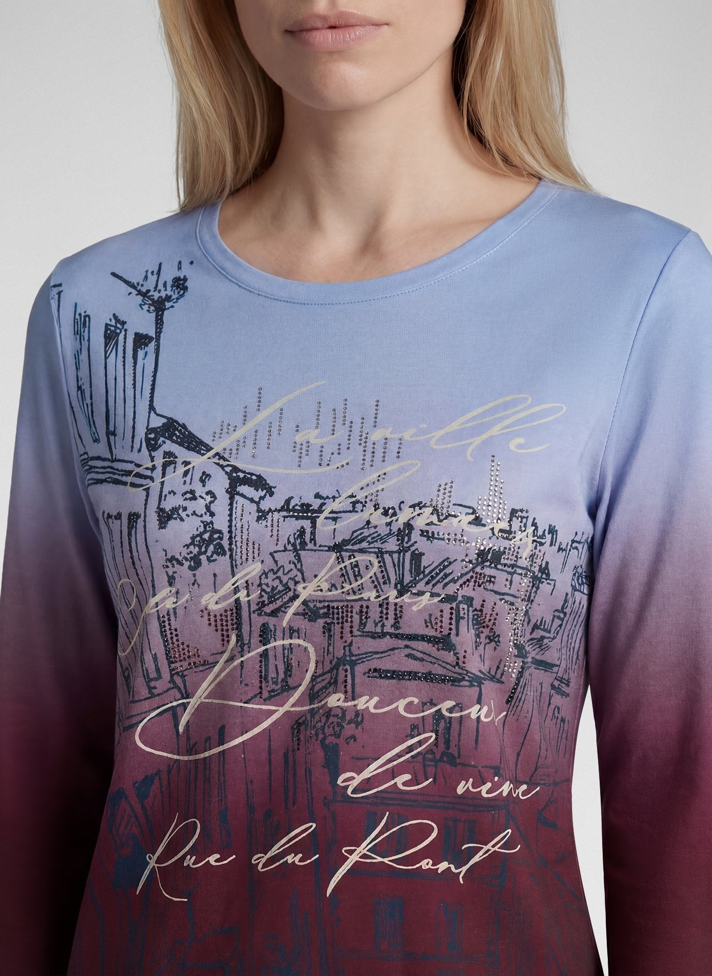 Rabe Damen T-Shirts Merlot
