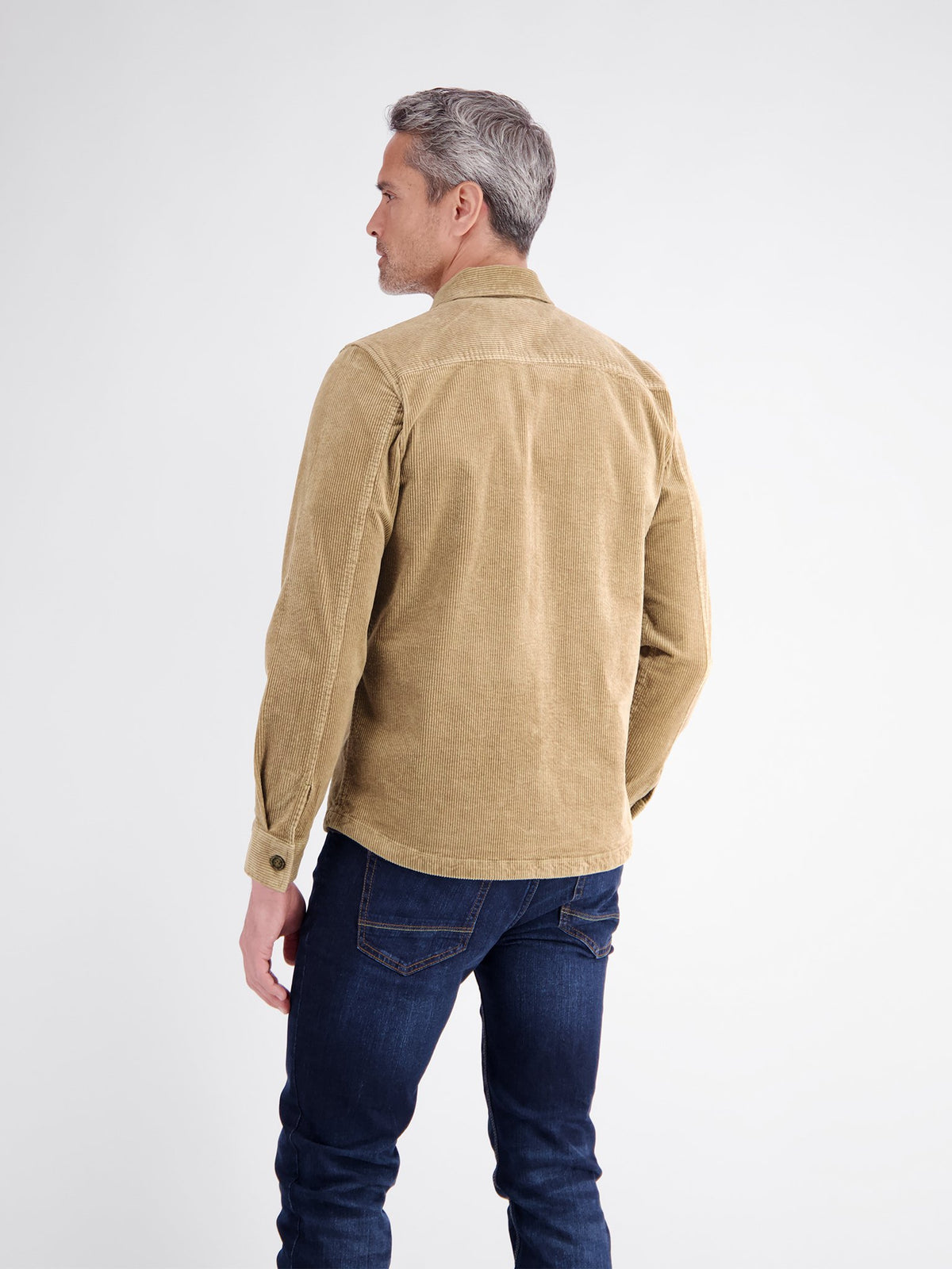 Lerros Herren Hemden Gravel Beige