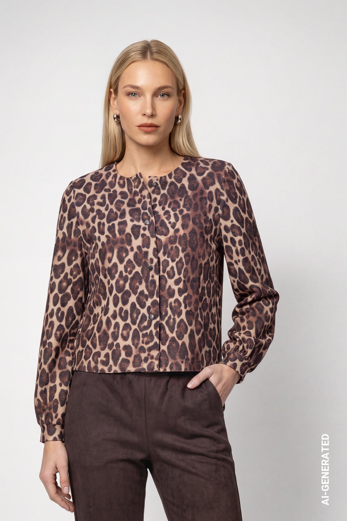 Monari Damen Blazer Hazel Gemus