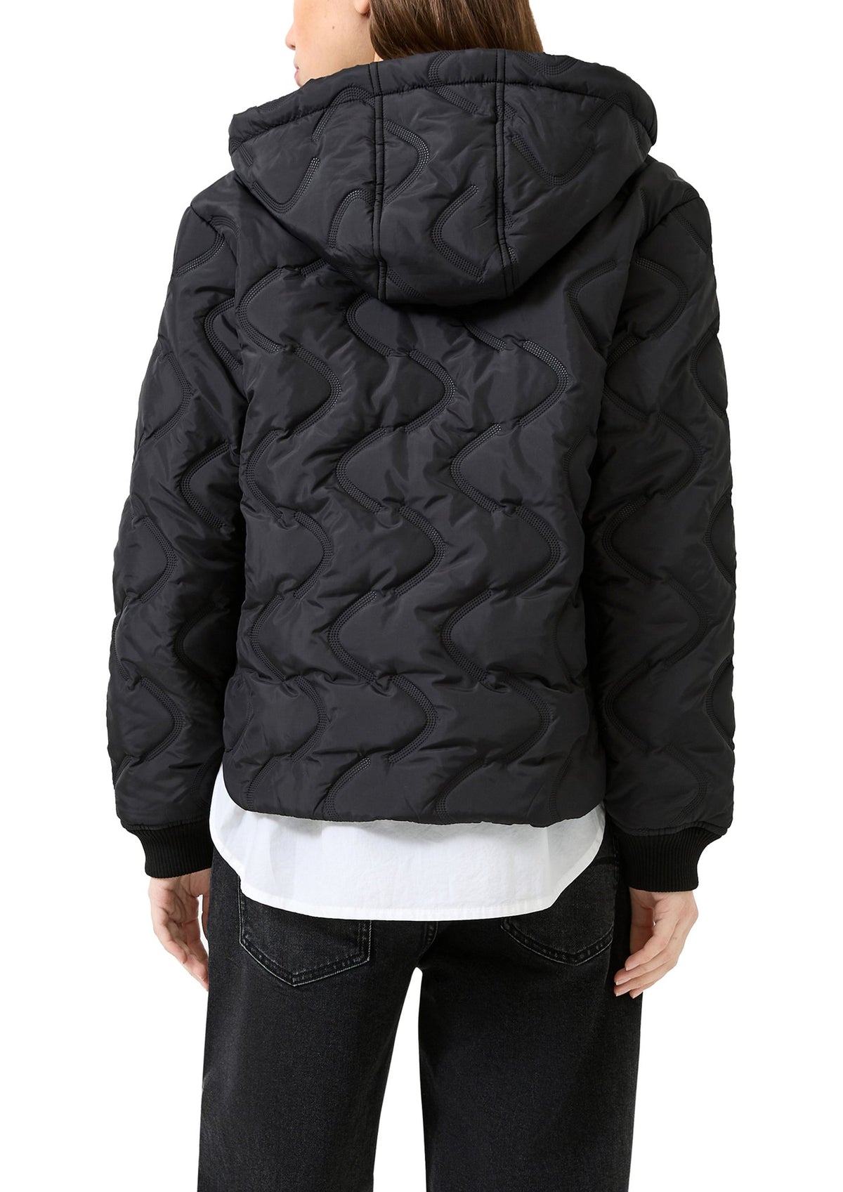 QS by S.Oliver Damen Jacken  Grey/Black