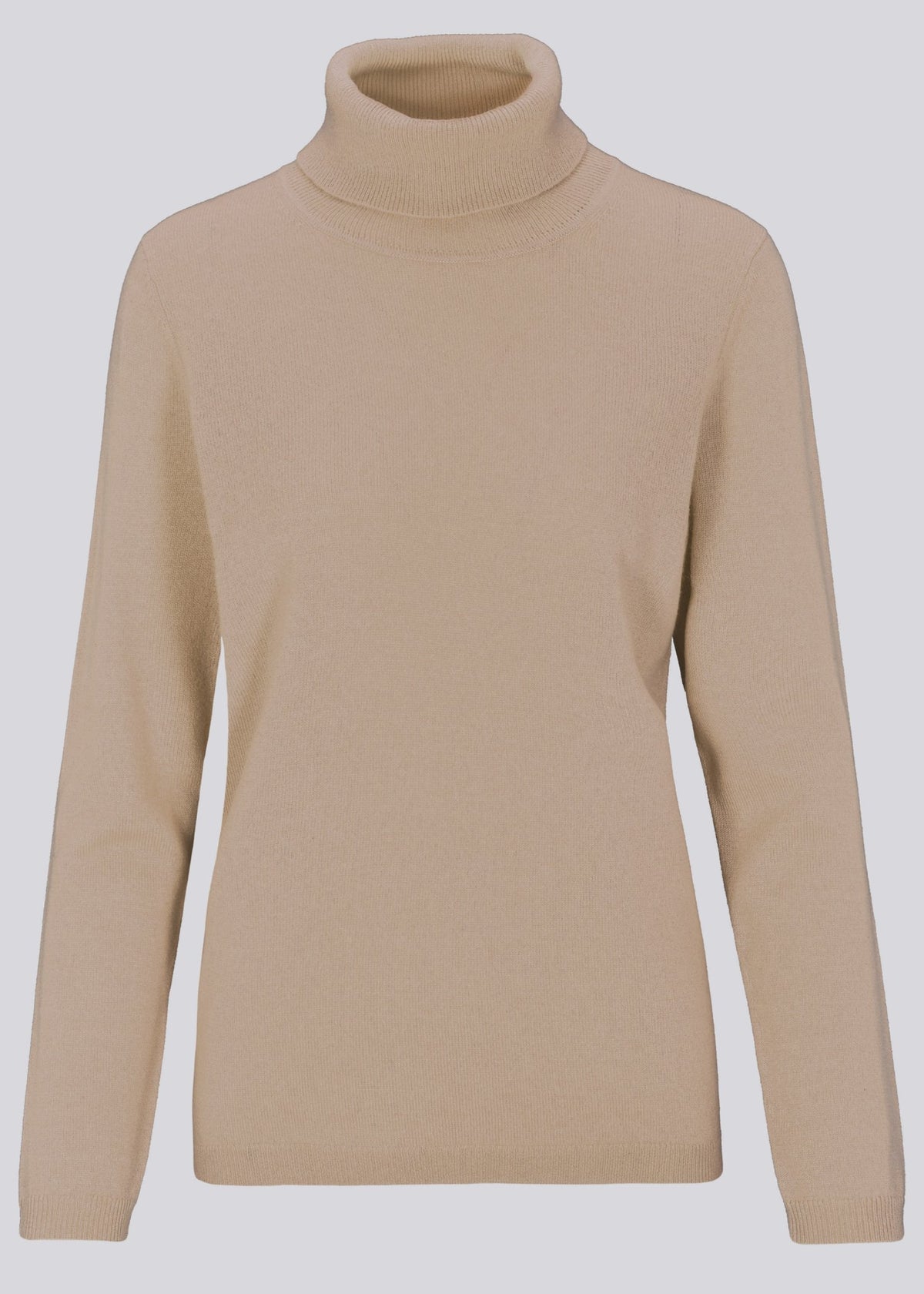 Clarina Damen Pullover  Camel Mel.