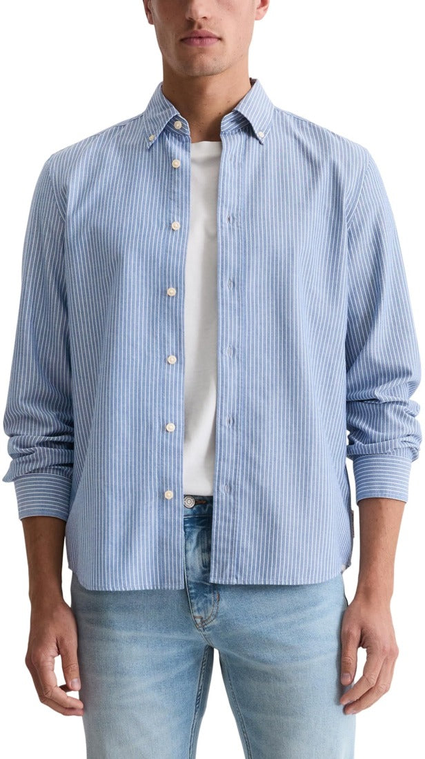 Marc O'Polo Herren Hemden  Dark Blue_